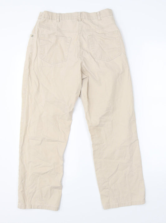 Damart Womens Beige   Cargo Trousers Size 28 in L23 in