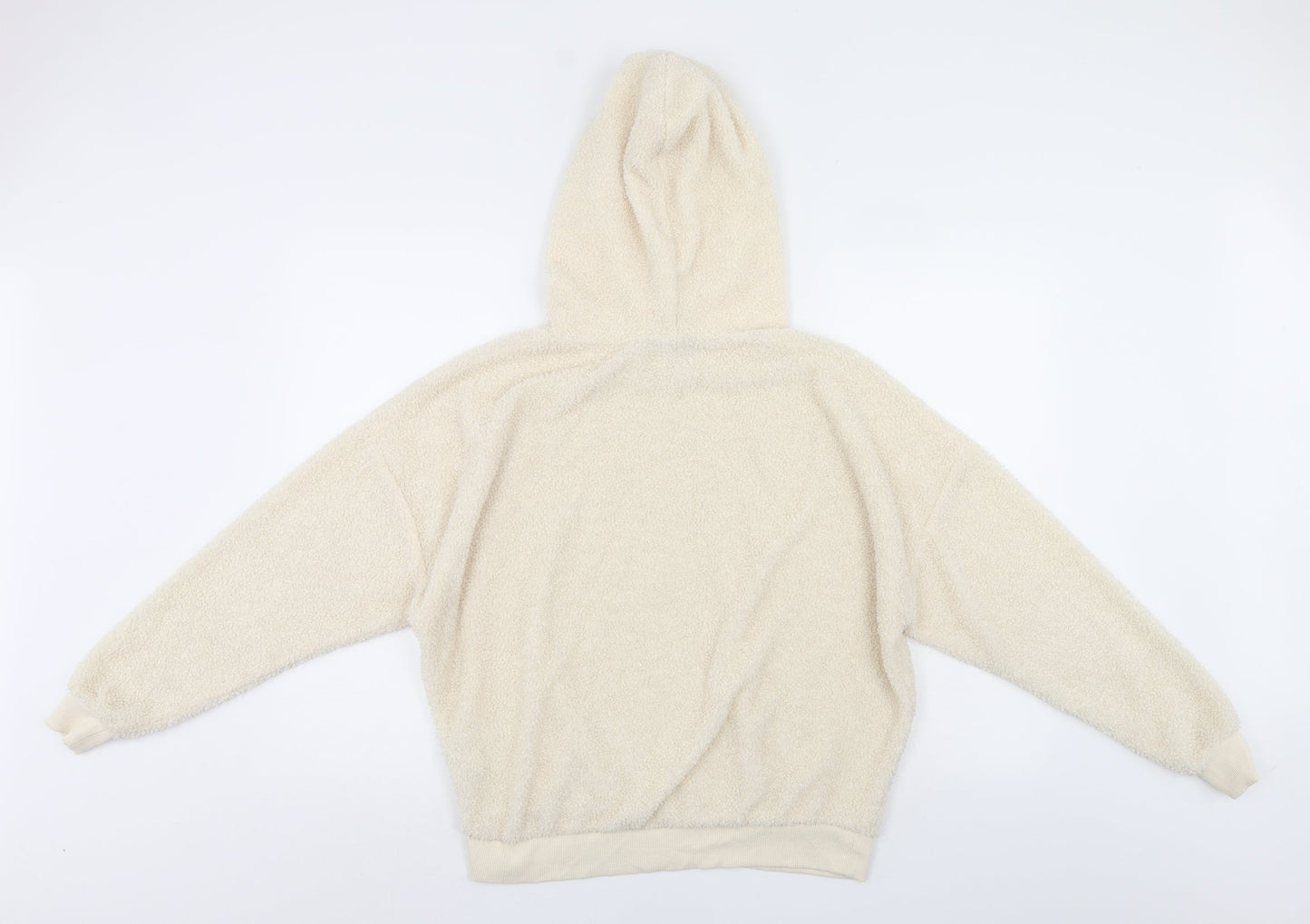 New Look Womens Ivory   Pullover Hoodie Size 8
