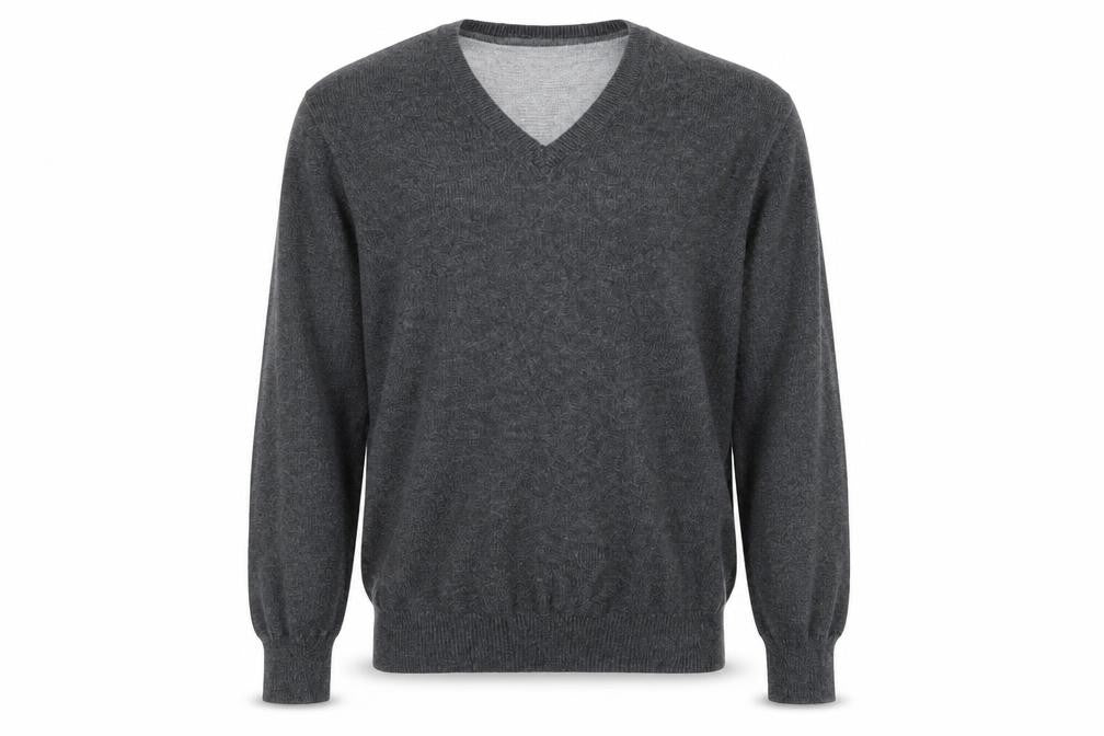 Marks and Spencer Mens Grey  Knit Pullover Jumper Size S