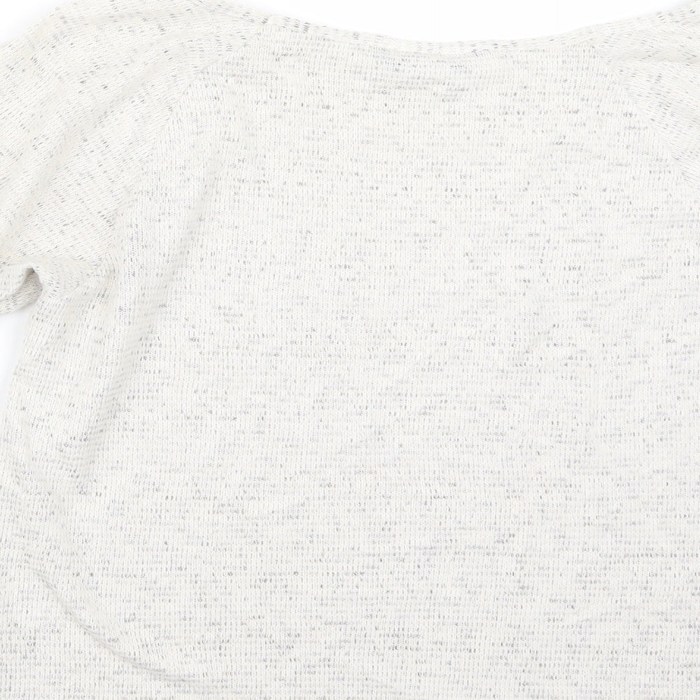 Dorothy Perkins Womens Beige  Knit Pullover Jumper Size 8