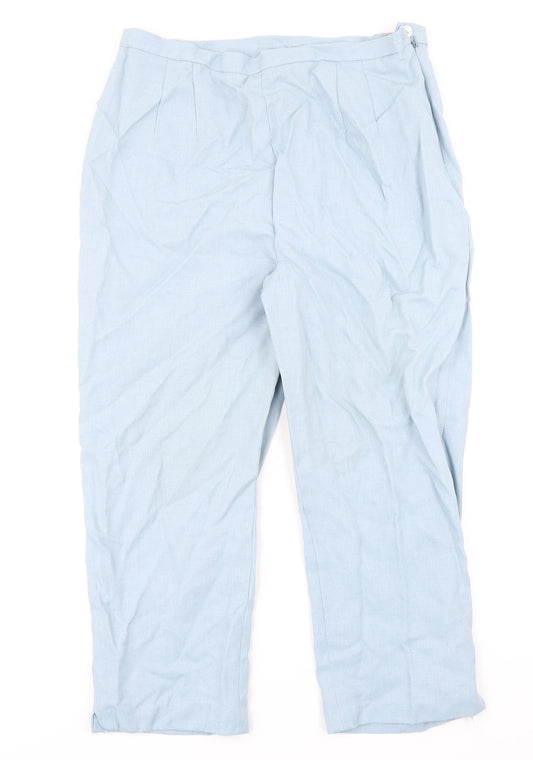 Sarah Hamilton Womens Blue   Trousers  Size 18 L23 in