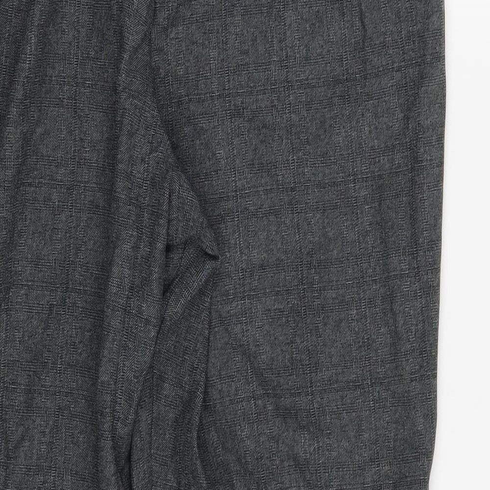 M&S Womens Grey   Dress Pants Trousers Size 18 L27 in