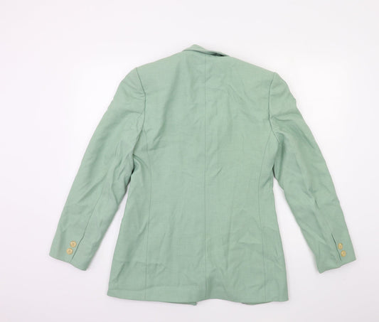 Debenhams Womens Green   Jacket Suit Jacket Size 10