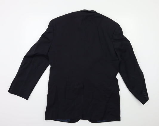 Marks and Spencer Mens Blue   Jacket Suit Jacket Size 38