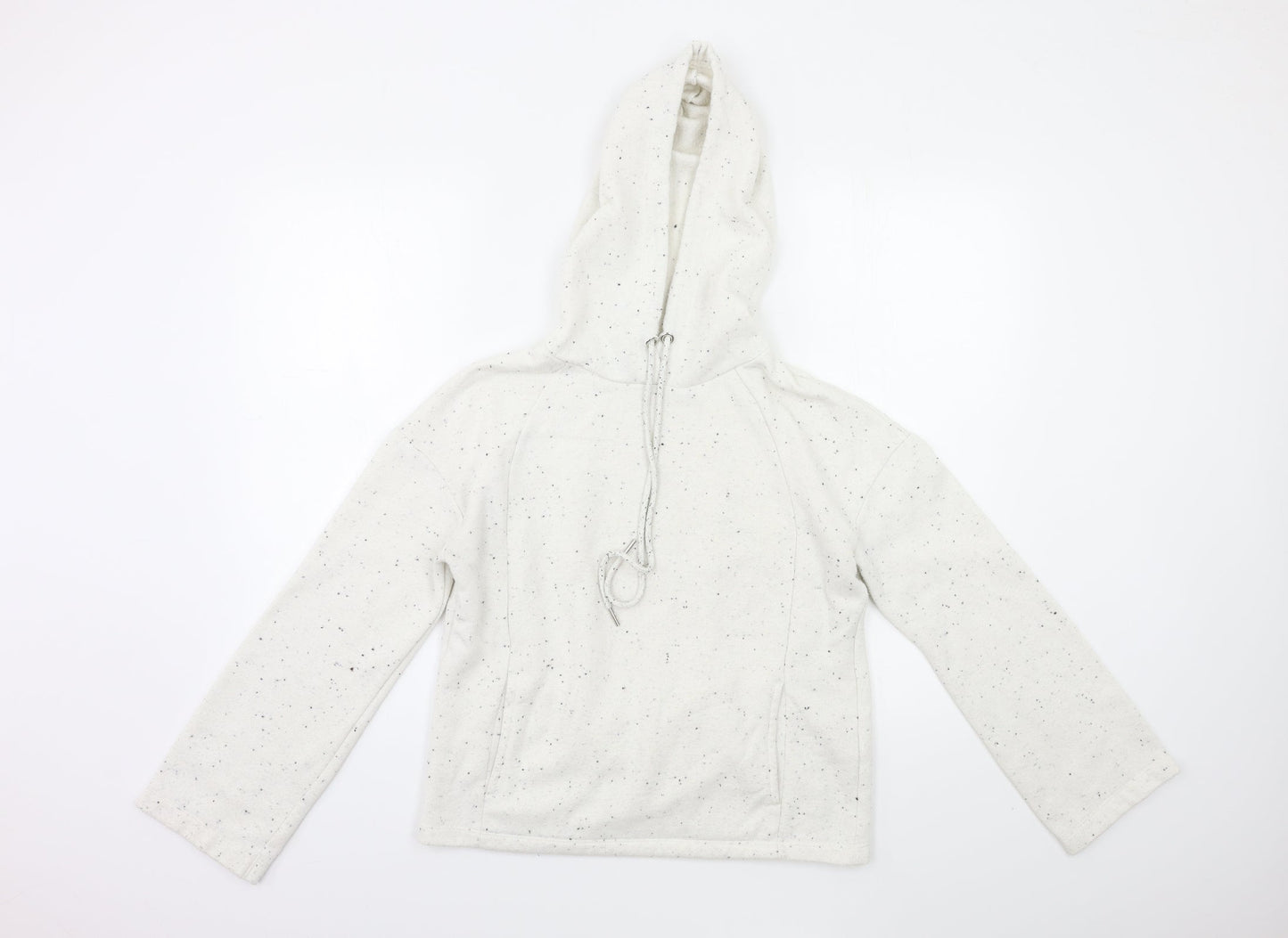 Matalan Womens White   Pullover Hoodie Size 8