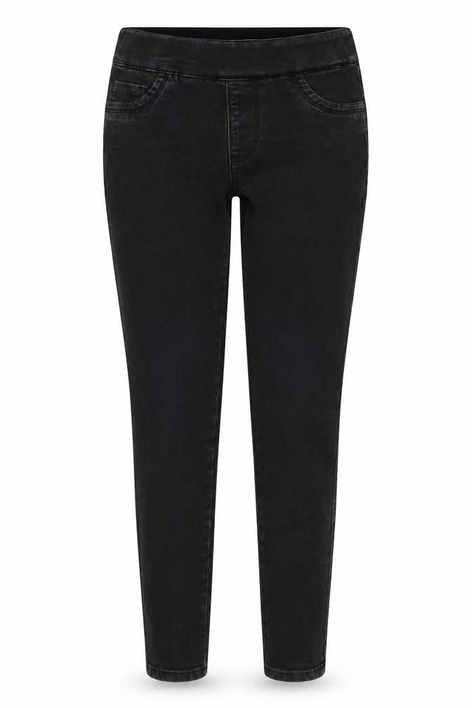 Preworn Womens Black   Skinny Jeans Size 12 L29 in