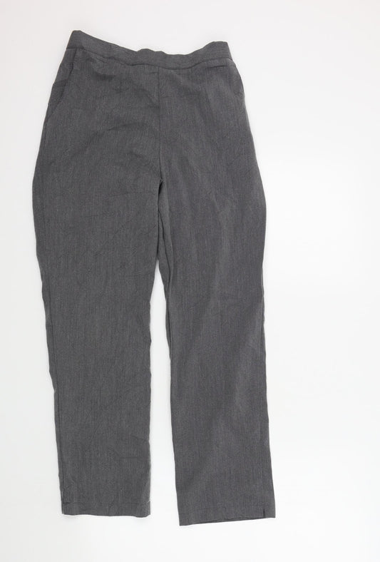 Preworn Womens Grey   Trousers  Size 10 L26 in
