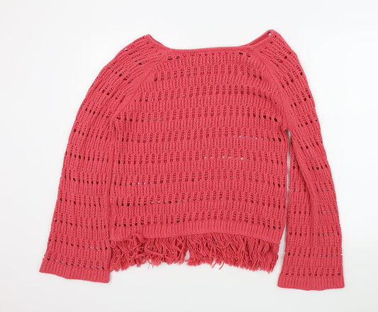 NEXT Womens Pink   Pullover Jumper Size S