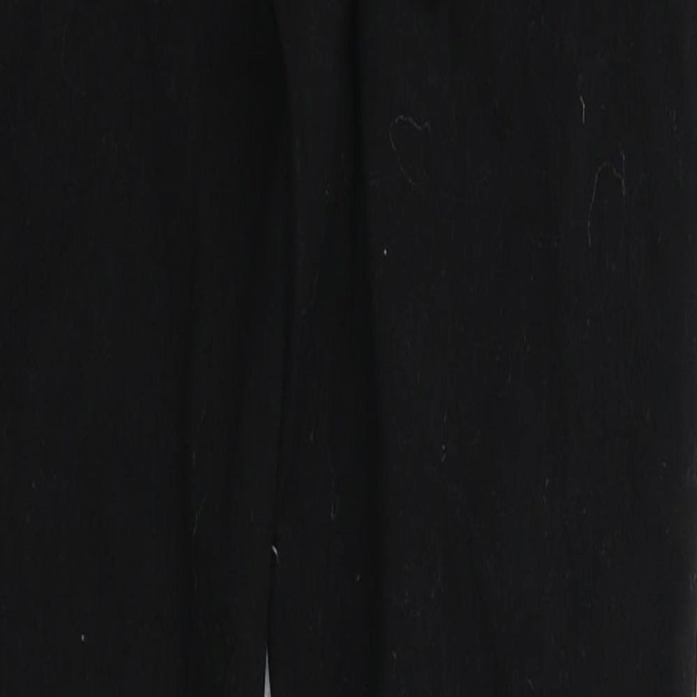 Candy Couture Womens Black  Denim Jegging Leggings Size 26 in L27 in