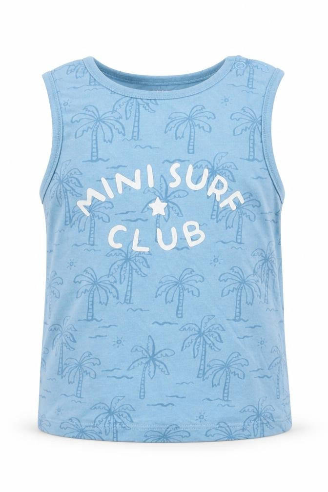 F&F Baby Blue   Basic Tank Size 12-18 Months