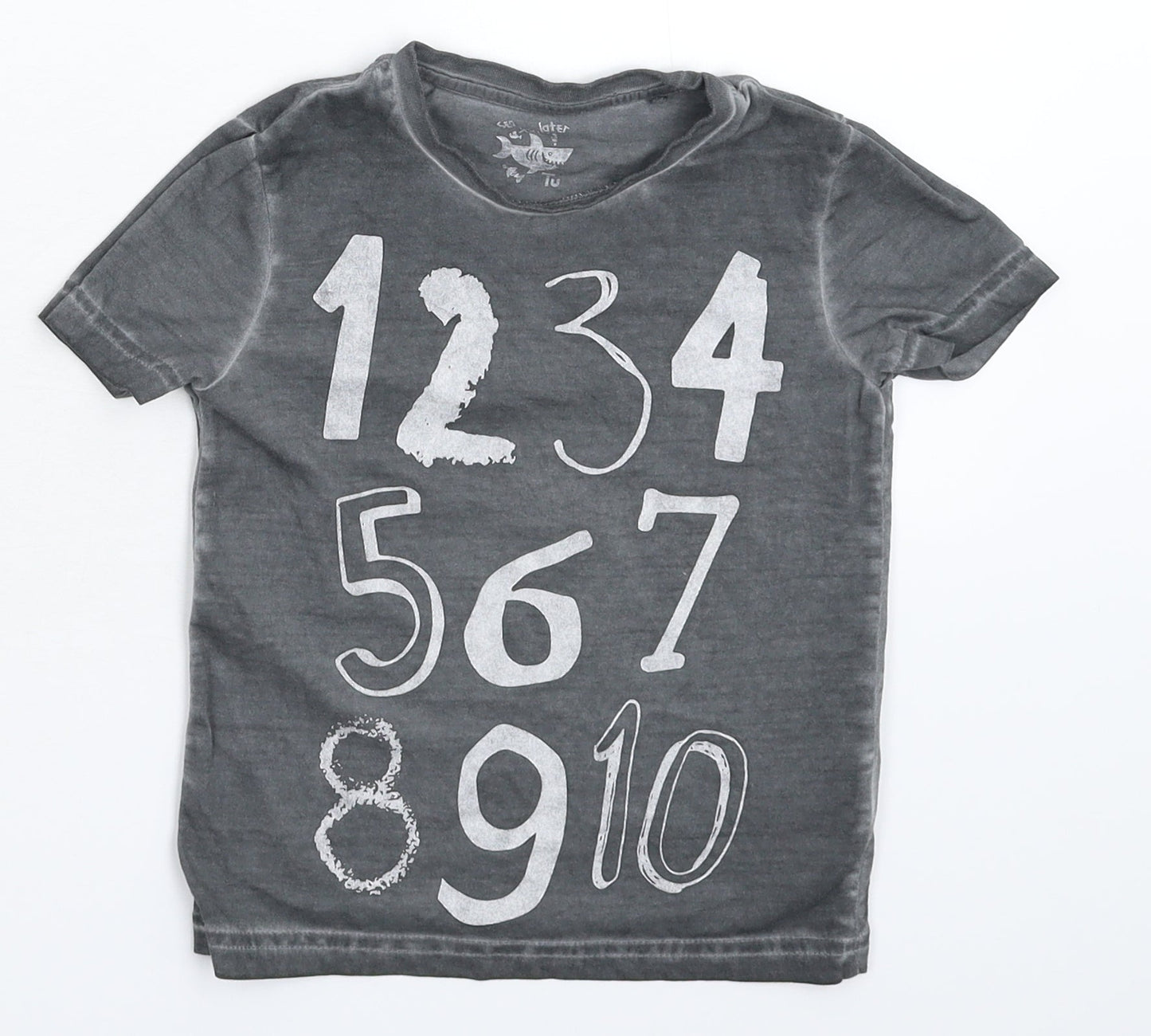 TU Baby Grey   Basic T-Shirt Size 18-24 Months