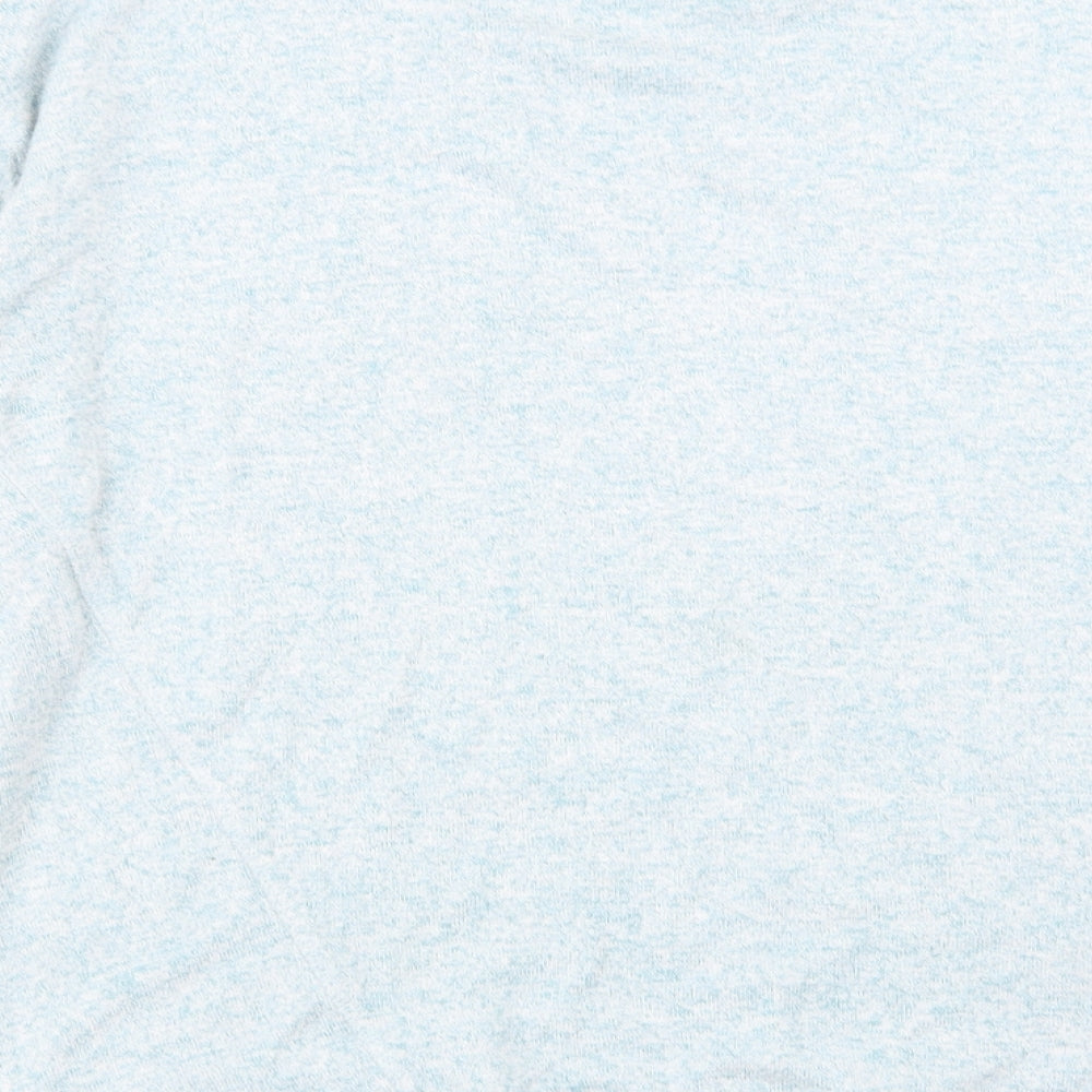 M&S Womens Blue   Basic T-Shirt Size 10