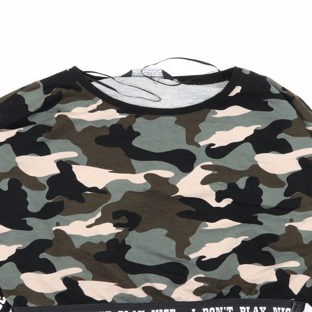 Select Womens Multicoloured Camouflage   Jumper Size 6