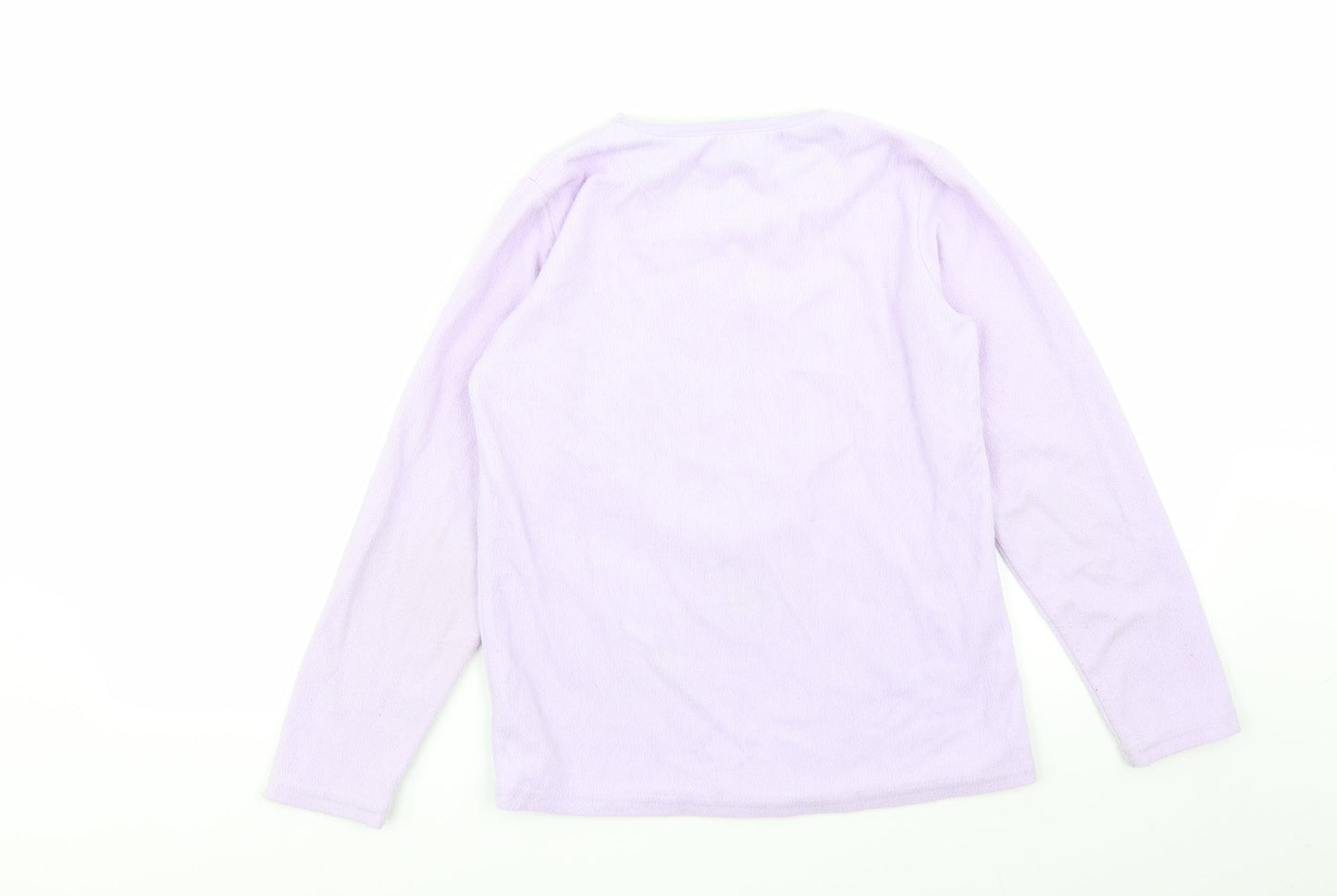 Primark Girls Purple Solid  Top Pyjama Top Size 10-11 Years