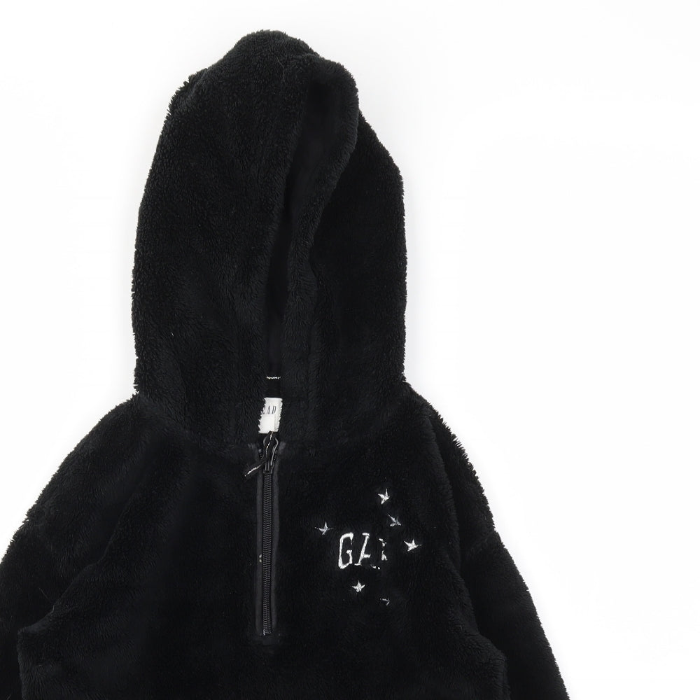 Gap Girls Black   Full Zip Jumper Size M