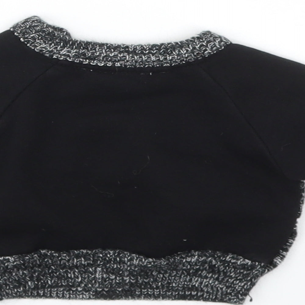 Primark Boys Black   Pullover Jumper Size 0-3 Months