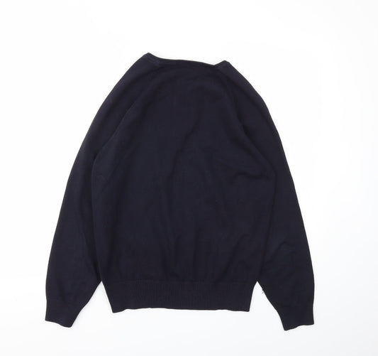 Trustar Mens Blue   Pullover Sweatshirt Size M