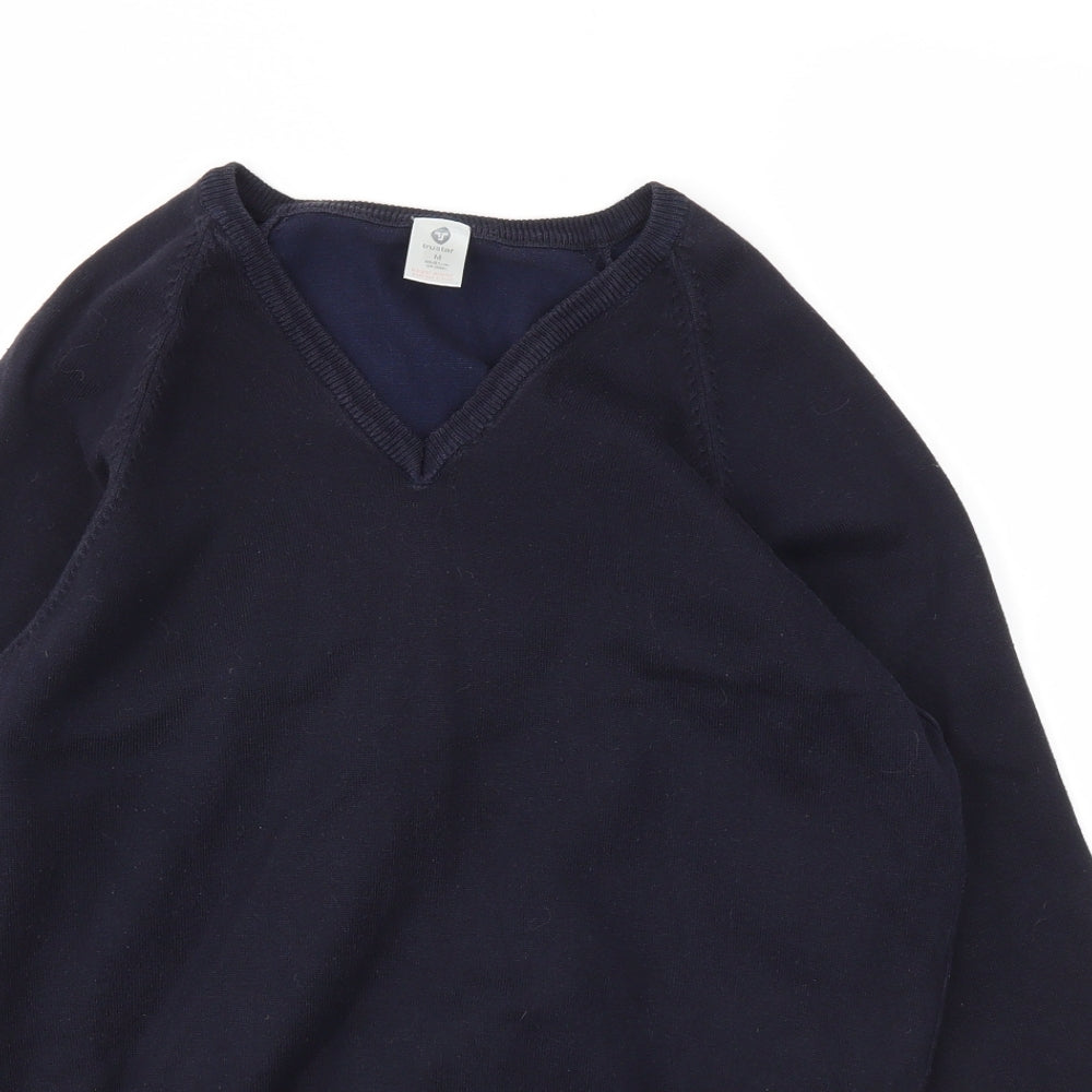Trustar Mens Blue   Pullover Sweatshirt Size M