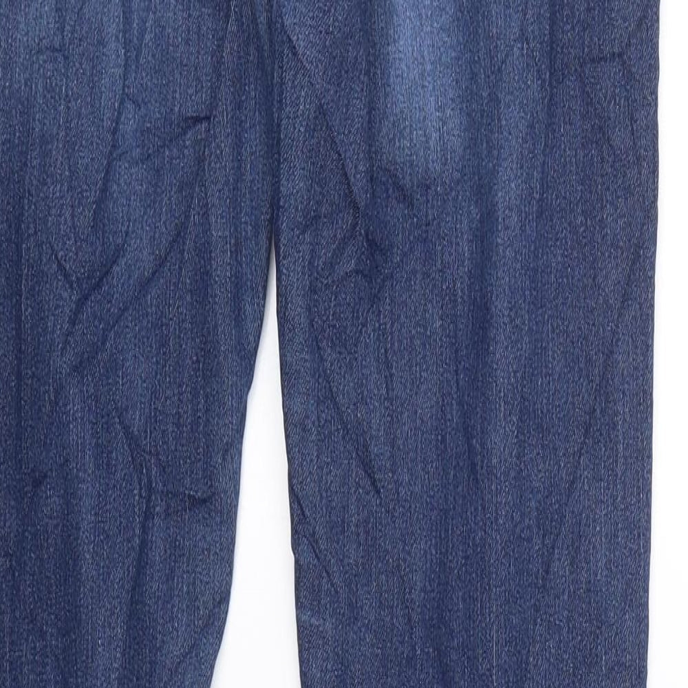 H&M Womens Blue  Denim Skinny Jeans Size 10 L30.5 in