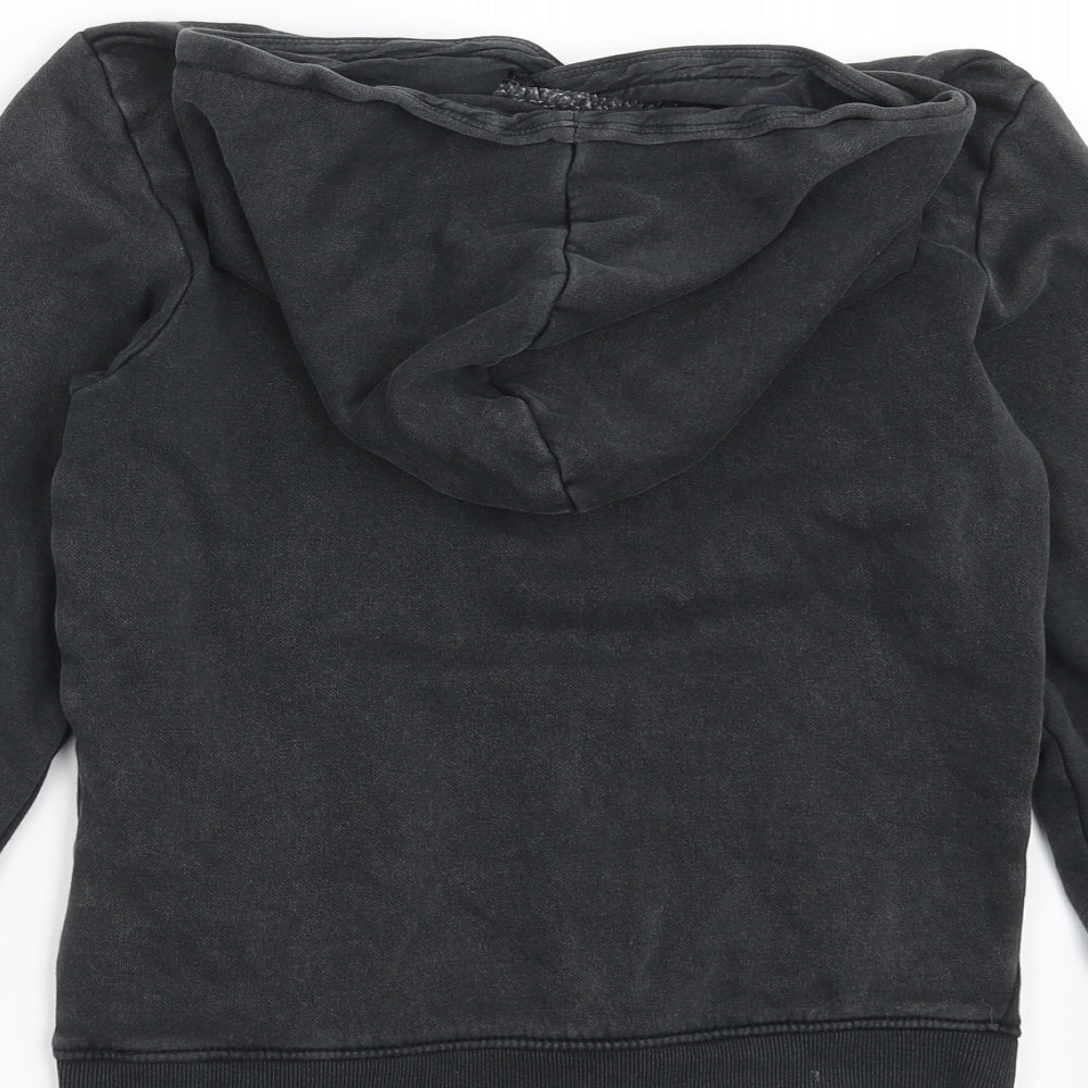 H&M Boys Grey   Pullover Hoodie Size 6-7 Years
