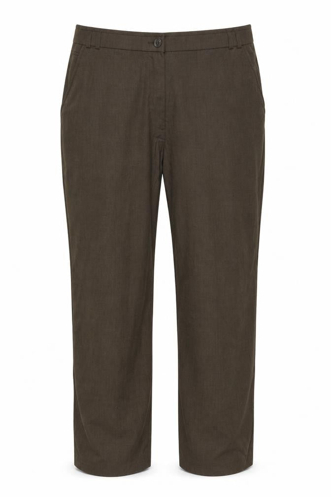 Marks and Spencer Womens Brown   Trousers  Size 18 L27 in