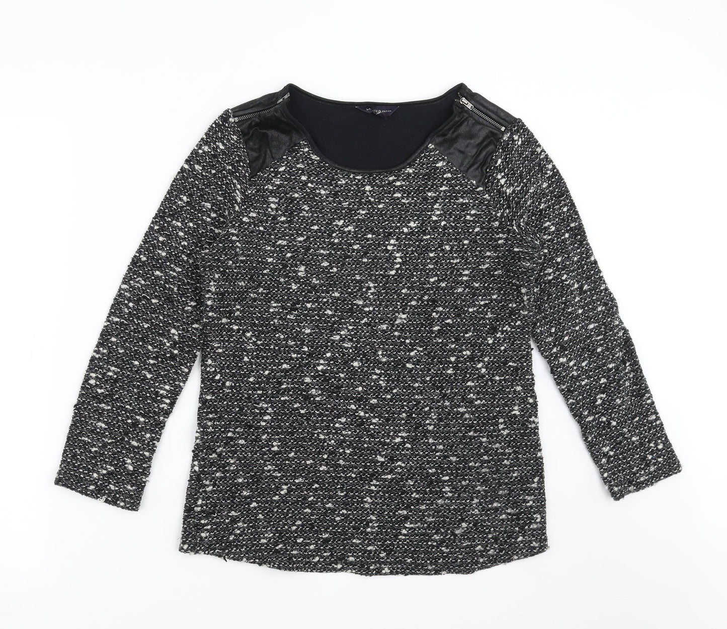 Marks and Spencer Womens Black   Pullover Jumper Size 12