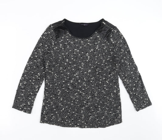 Marks and Spencer Womens Black   Pullover Jumper Size 12