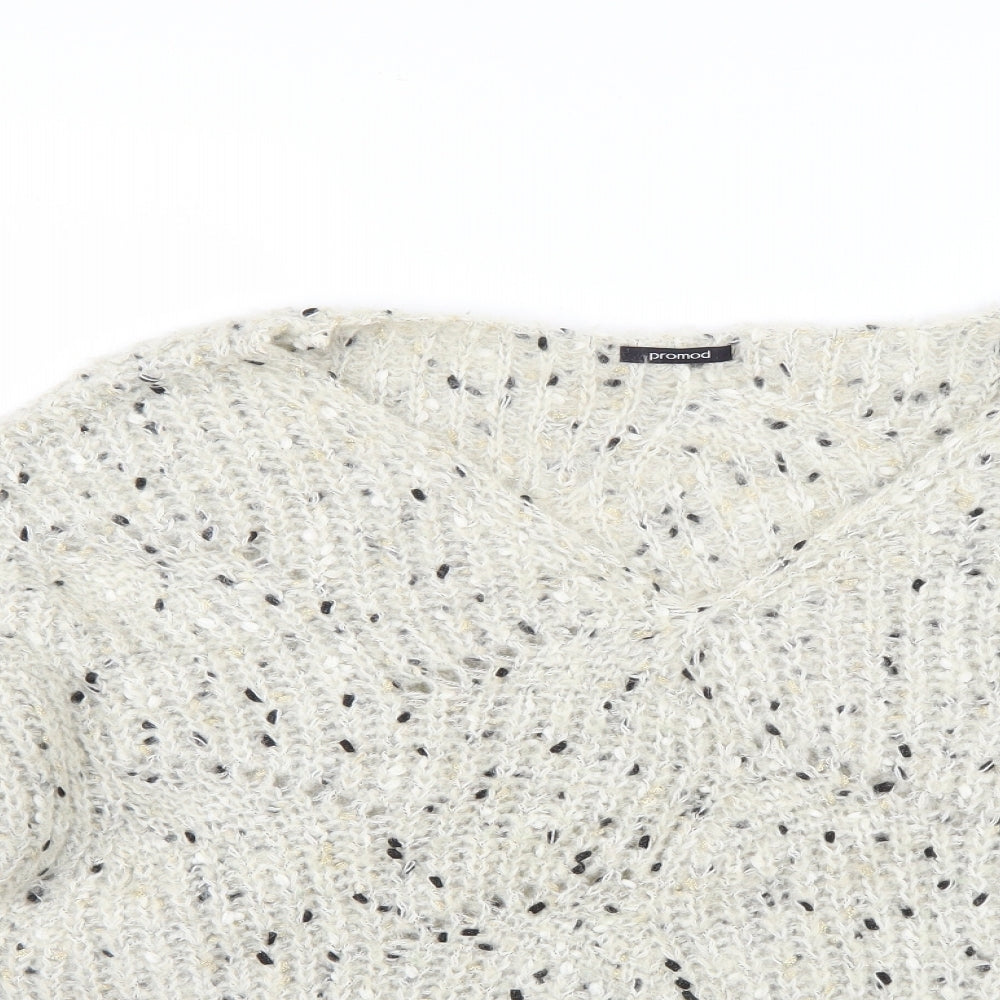 Promod Womens Beige   Pullover Jumper Size S