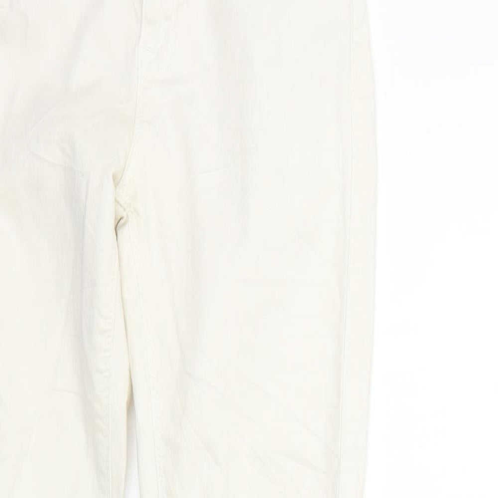Topshop Womens Beige   Trousers  Size 28 in L30 in