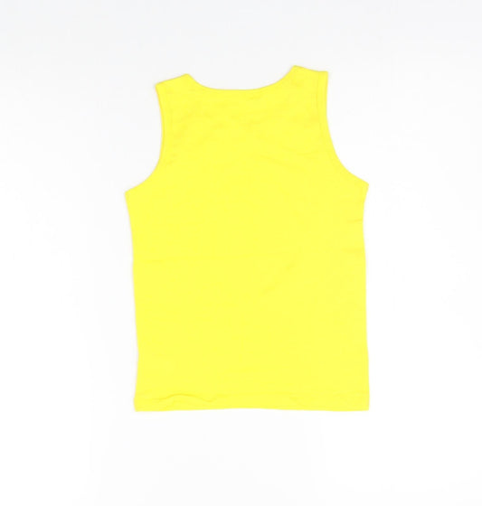 George Girls Yellow   Basic Tank Size 5-6 Years