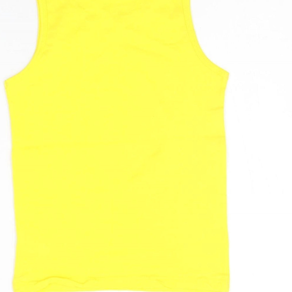 George Girls Yellow   Basic Tank Size 5-6 Years
