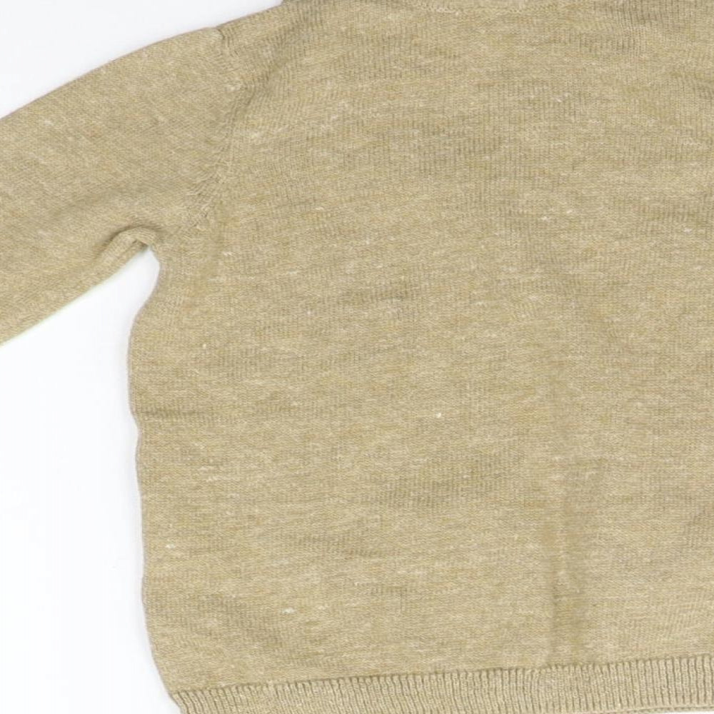 billie Girls Beige   Basic T-Shirt Size 9-12 Months
