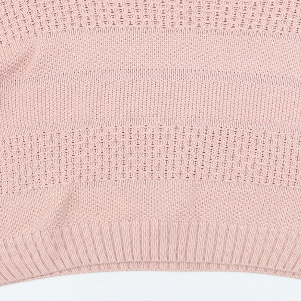H&M  Womens Pink   Pullover Jumper Size L