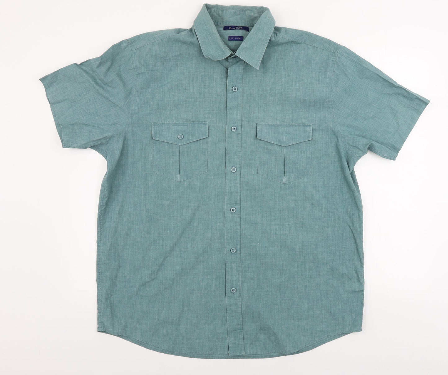 BHS  Mens Green    Button-Up Size L