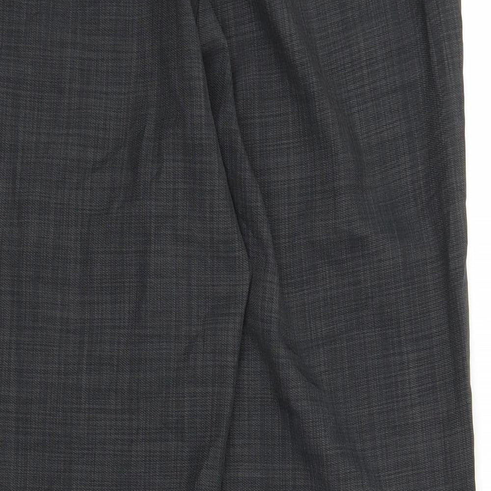 M&S Womens Grey   Capri Trousers Size 14 L23 in
