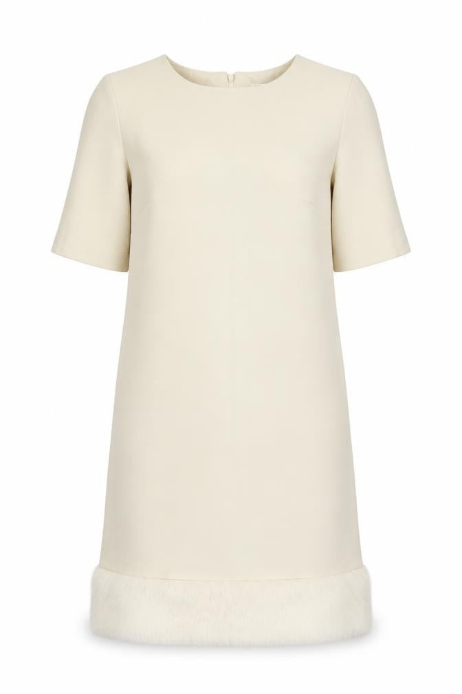 Topshop Womens Ivory   Shift  Size 6