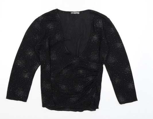 Future Force Womens Black   Basic Blouse Size 12