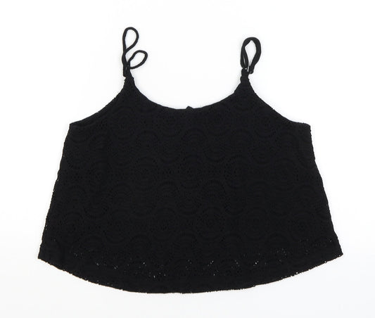 FOREVER 21 Womens Black   Cropped Tank Size M