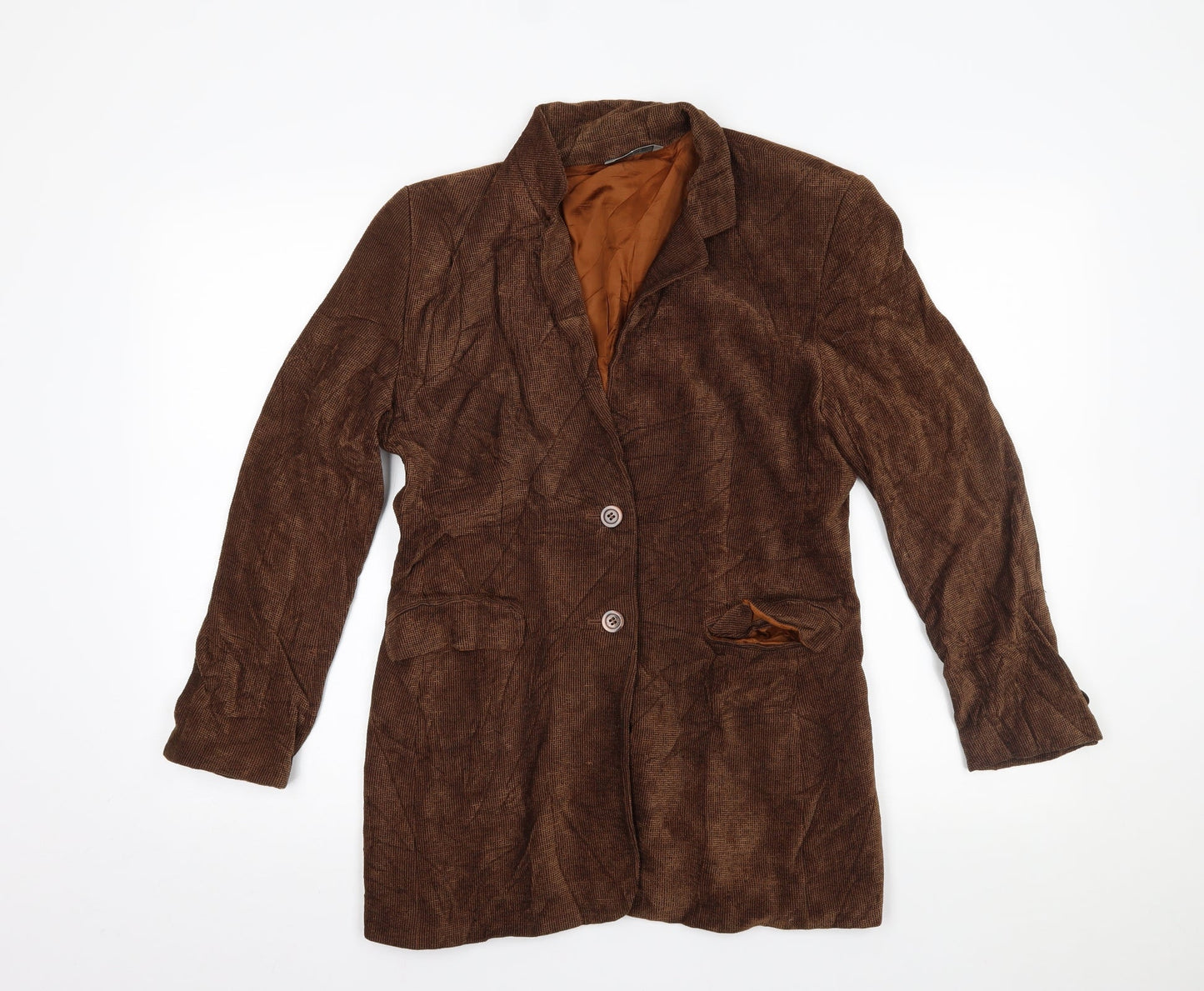 Marks and Spencer Womens Brown   Gilet Jacket Size 10