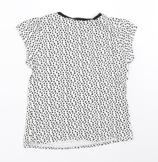 George Girls White Solid  Top Pyjama Top Size 9-10 Years