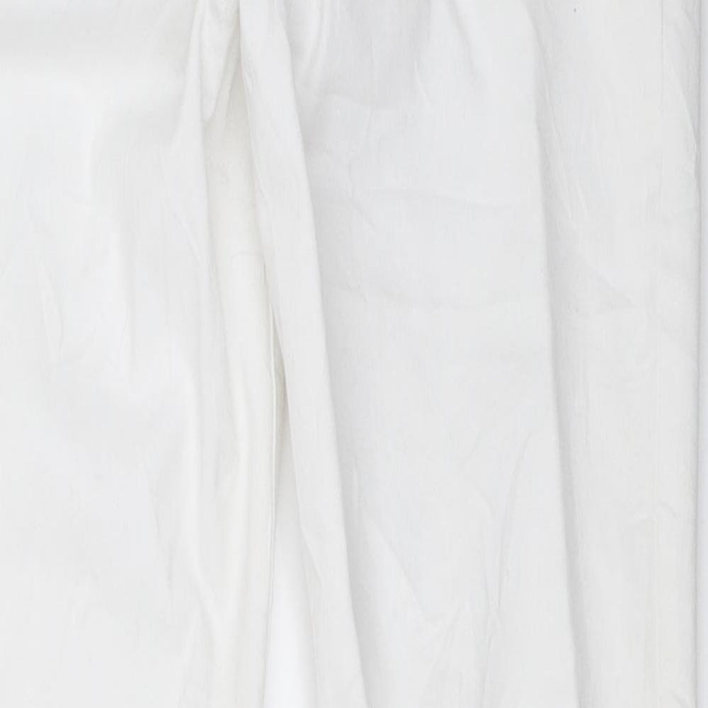Jones New York Womens White   Skinny Jeans Size 42 L28.5 in