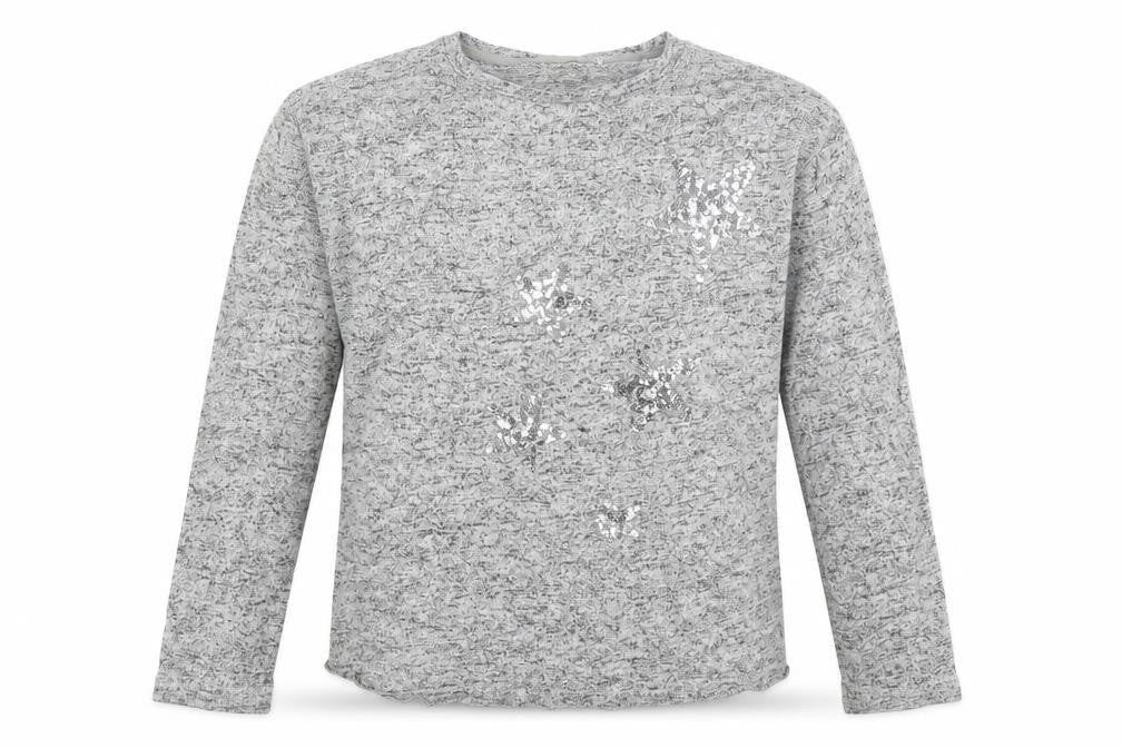 Primark Girls Grey   Pullover Jumper Size 10-11 Years