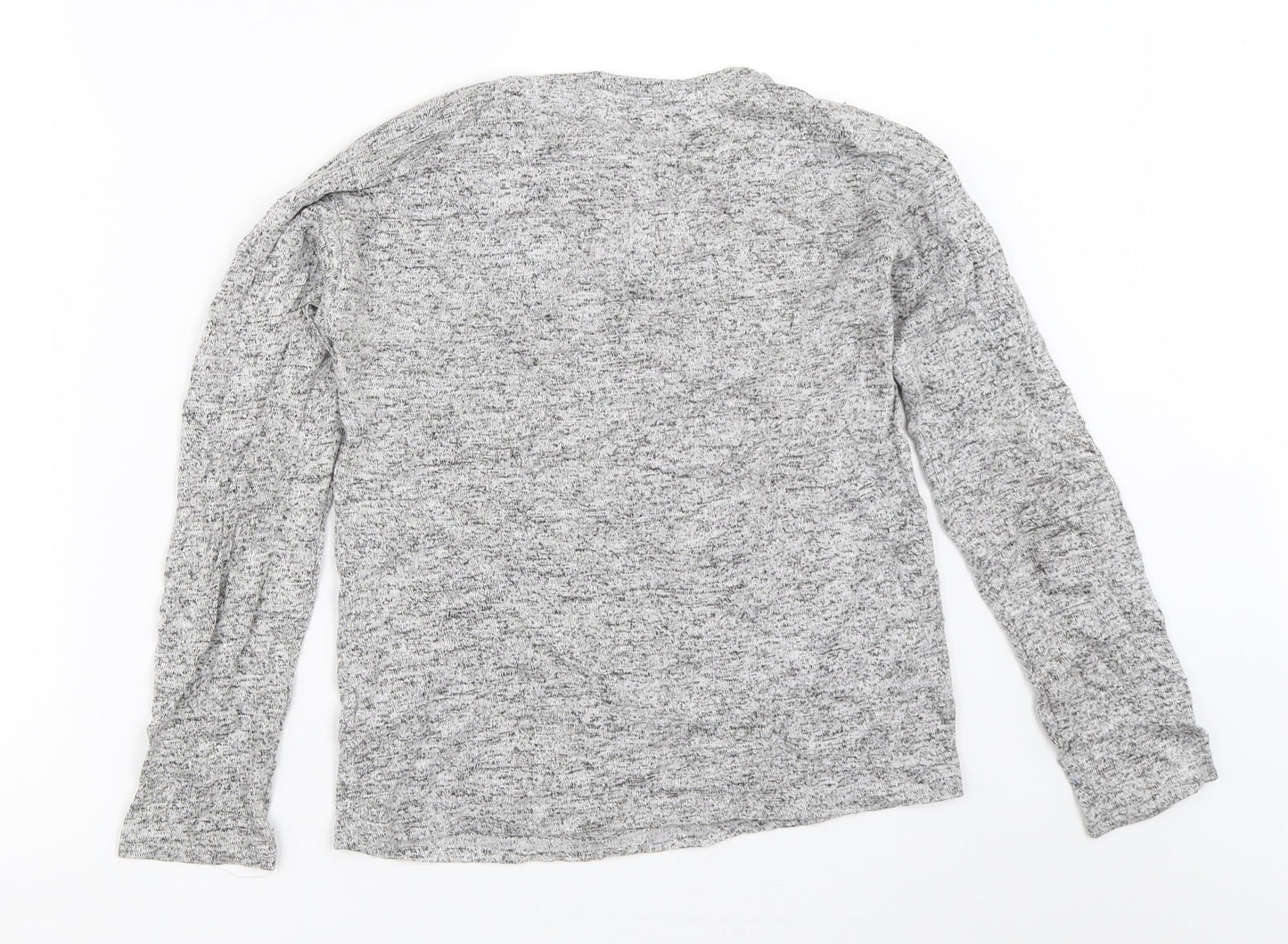 Primark Girls Grey   Pullover Jumper Size 10-11 Years