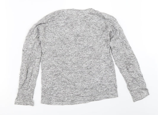 Primark Girls Grey   Pullover Jumper Size 10-11 Years
