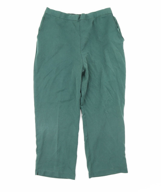 Renaissance Womens Green   Trousers  Size 30 in L28 in