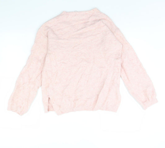 m&s Womens Pink   Pullover Jumper Size S