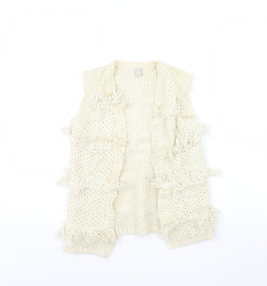 TU Girls Ivory   Jacket  Size 7 Years
