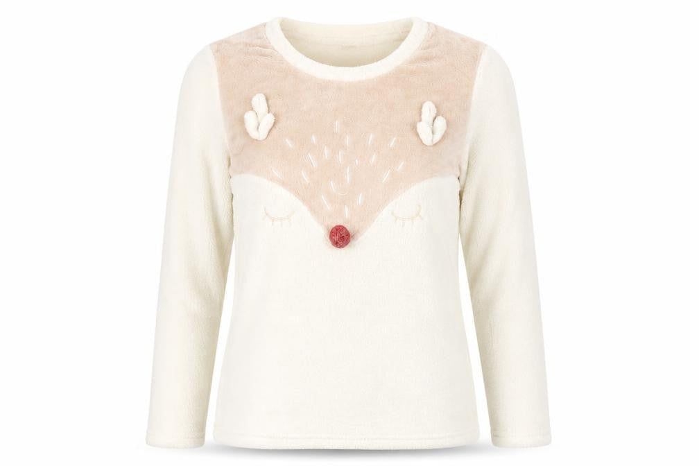 Love to lounge Womens Beige Solid  Cami Pyjama Top Size XS  - Deer