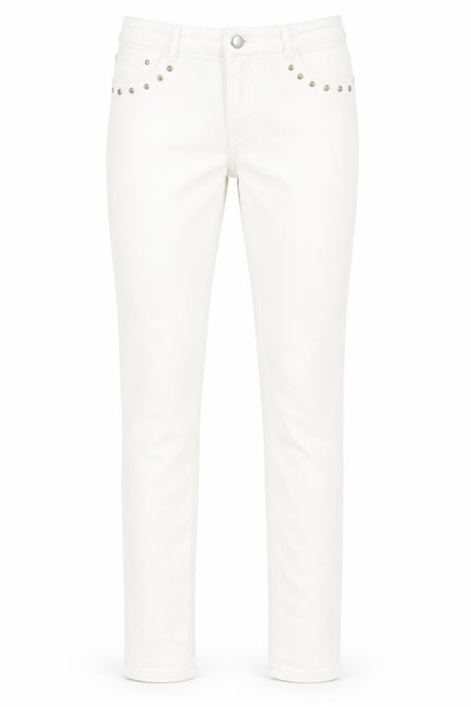Yessica Womens White  Denim Skinny Jeans Size 8 L29 in