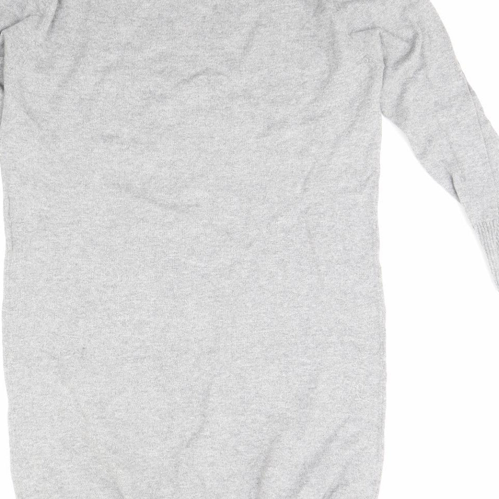 Internacionale Womens Grey   Pullover Jumper Size 12  - I Love Fashion